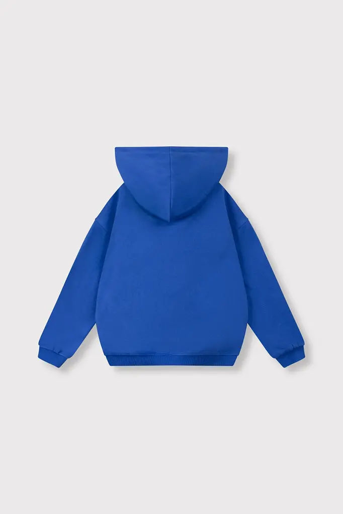 Alix the label Alix mini -kids  Logo hoodie blue