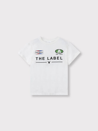 Alix the label Alix mini -kids knitted sports artwork t-shirt