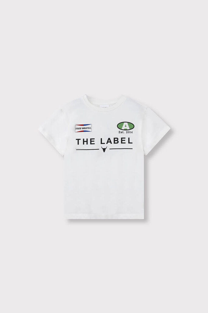 Alix the label Alix mini -kids knitted sports artwork t-shirt