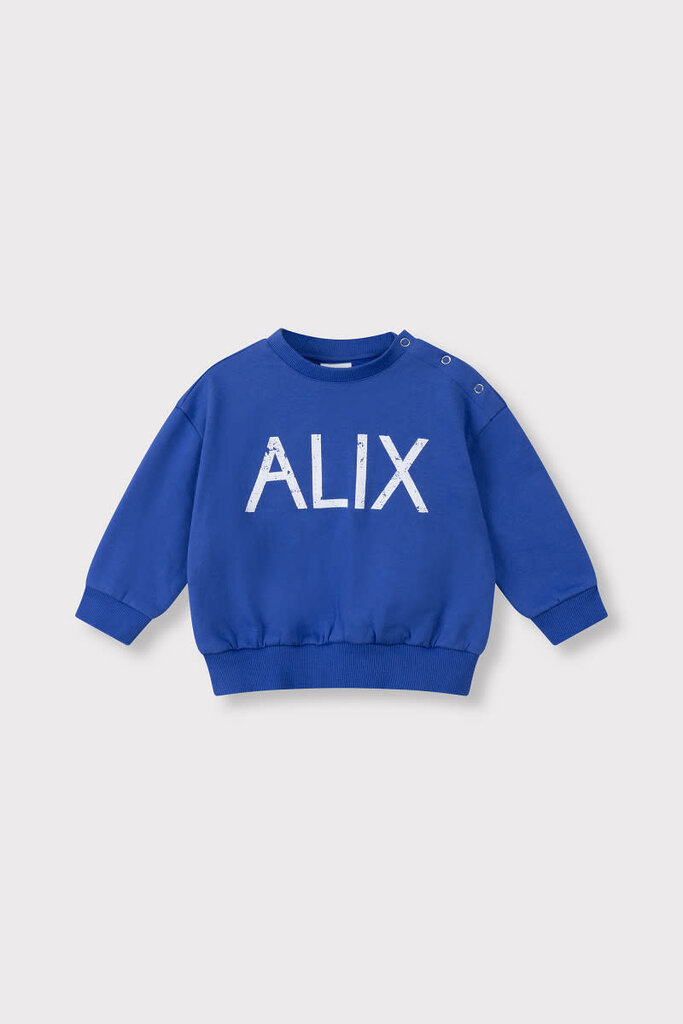 Alix the label Alix mini -baby  alix on tour sweater blue