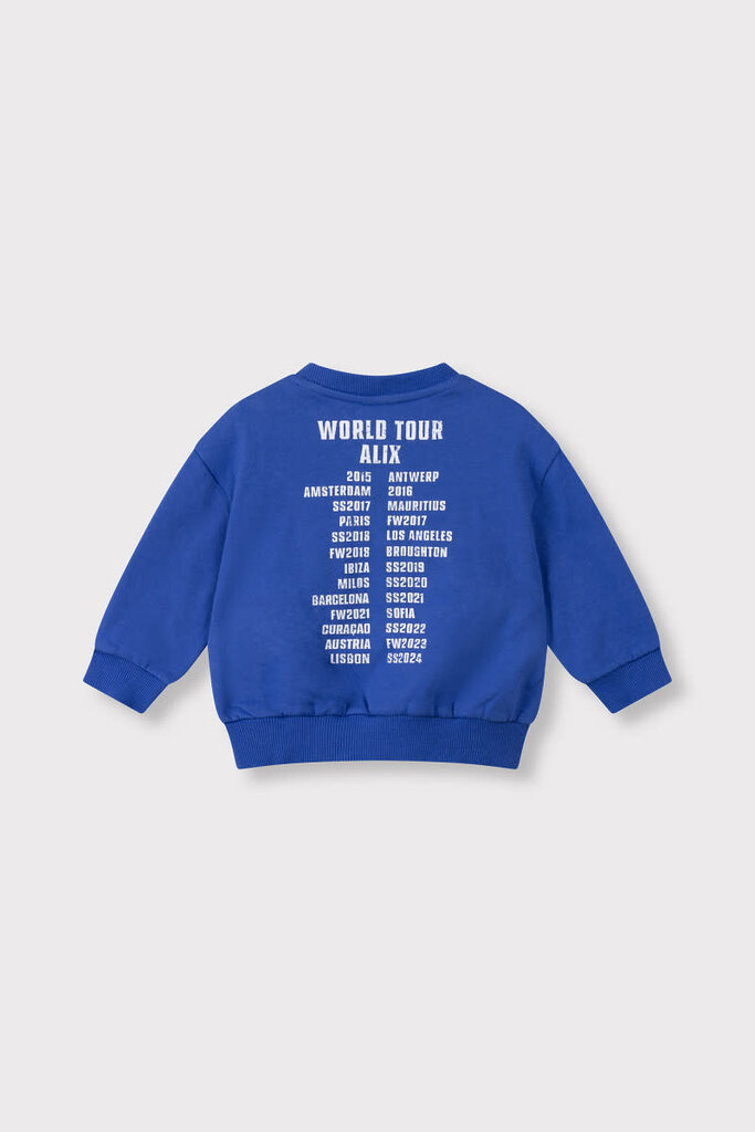 Alix the label Alix mini -baby  alix on tour sweater blue