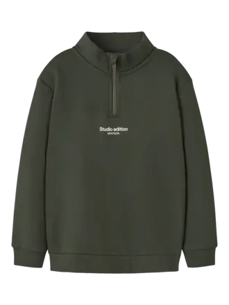 Name It Name it- Brody zip sweater Rosin