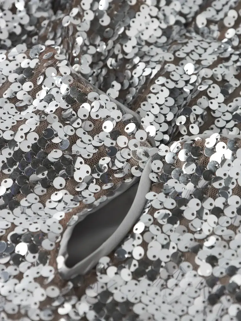 Name It Name it -  Silver glitter dress