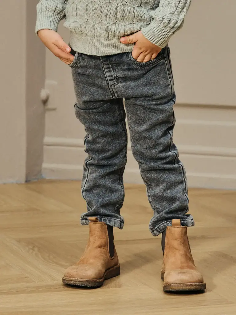 Lil' Atelier Lil atelier - Nadie kids jeans grey denim