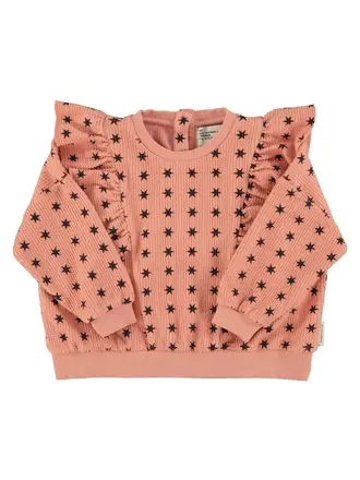 piupiuchick Piupiuchick - Piupiuchick-  Sweatshirt Pink with black stars