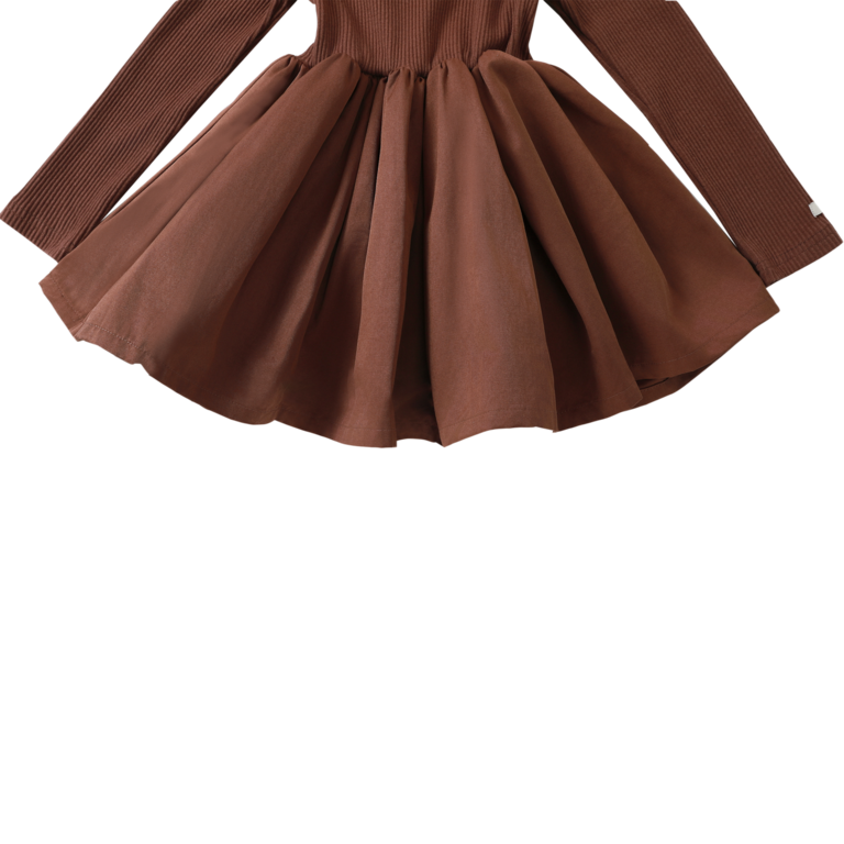 Donsje Amsterdam Donsje - Furre dress Mahogany