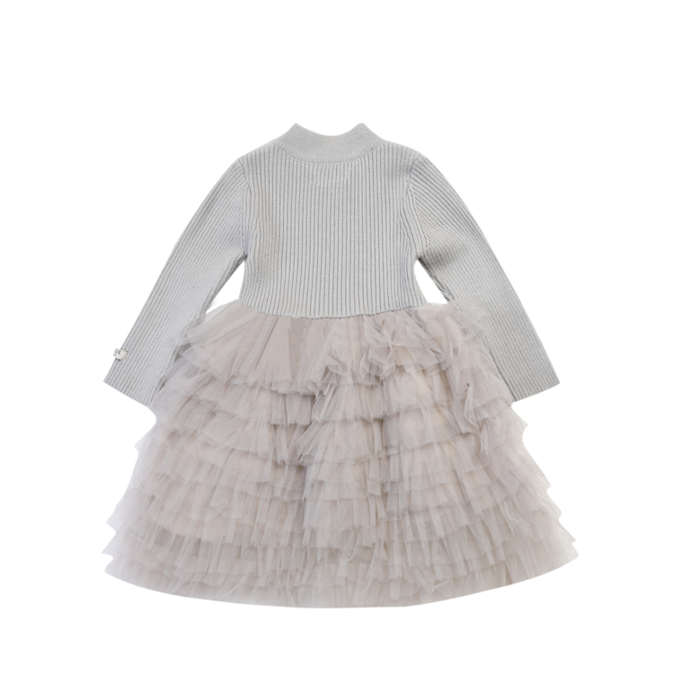 Donsje Amsterdam Donsje - Cecilly Dress Light Grey