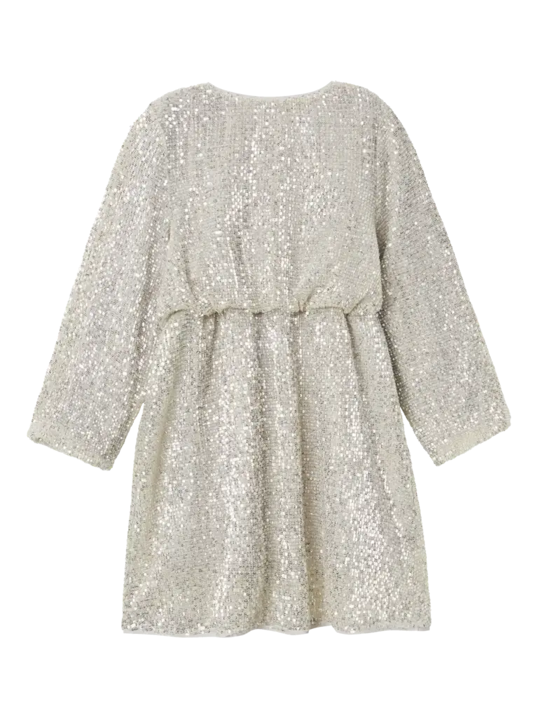 Name It Name it -  glitter dress Frosted Almond