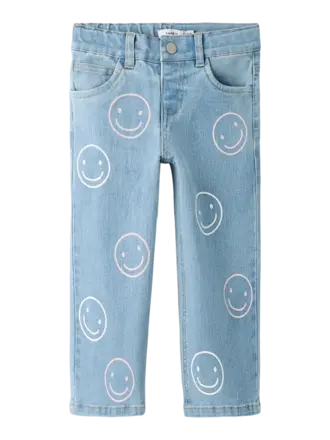 Name It Name it - Rose wide smiley jeans