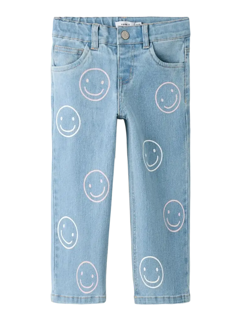 Name It Name it - Rose wide smiley jeans