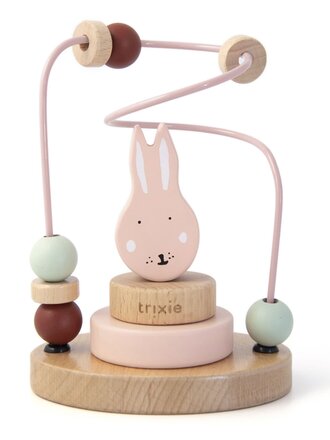 Trixie Trixie - houten kralenframe mrs Konijn Trixie Trixie - houten kralenframe mrs Konijn