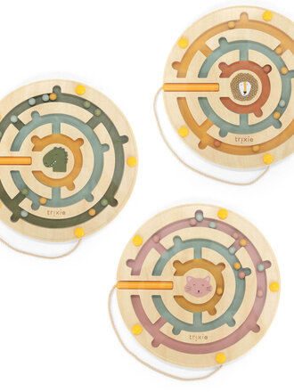 Trixie Trixie-Houten rond magnetisch doolhof Trixie Trixie-Houten rond magnetisch doolhof