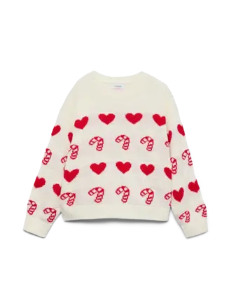 Vero moda girl Vero moda -  Xmas sweater  hearts