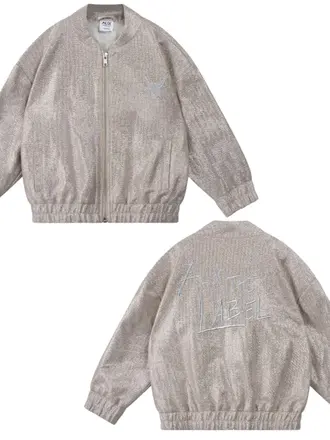 Alix the label Alix mini - silver bomber Alix the label Alix mini - silver bomber