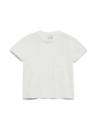 Vero moda girl Vero moda - T-shirt Snow White STUDS