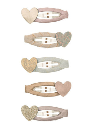 Mimi & Lula Mimi& lula HEART MINI CLIC CLACS Mimi & Lula Mimi& lula HEART MINI CLIC CLACS