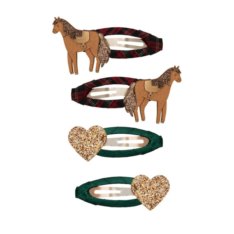 Mimi & Lula Mimi& lula - SPECKLED RAINBOW CLAW CLIP