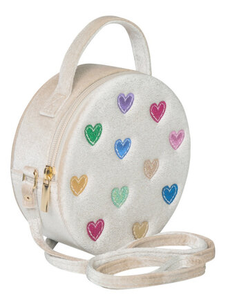 Mimi & Lula Mimi & lula  - JAZZY HEARTS VELVET BAG Mimi & Lula Mimi & lula  - JAZZY HEARTS VELVET BAG
