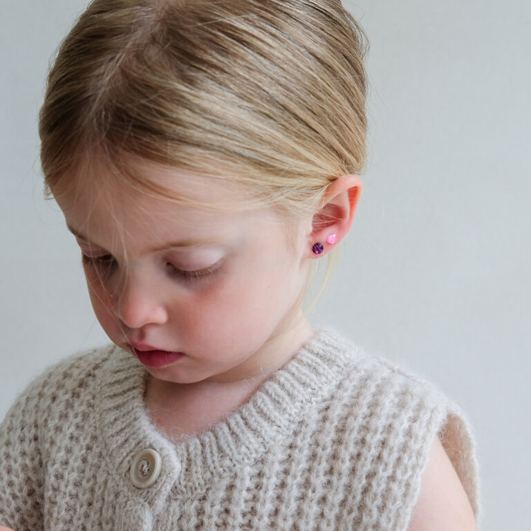 Mimi & Lula Mimi & Lula.BRIGHT GEM STICK ON EARRINGS