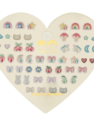 Mimi & Lula Mimi & Lula.MIXED NOVELTY STICK ON EARRINGS Mimi & Lula Mimi & Lula.MIXED NOVELTY STICK ON EARRINGS