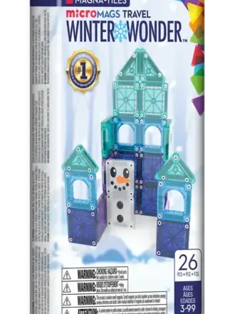 magnatiles MAGNA-TILES - Winter Wonder 26-Piece Travel Set magnatiles MAGNA-TILES - Winter Wonder 26-Piece Travel Set