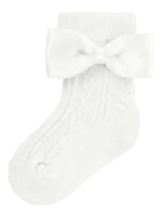Name It Name it -  Sock Bow Bright White