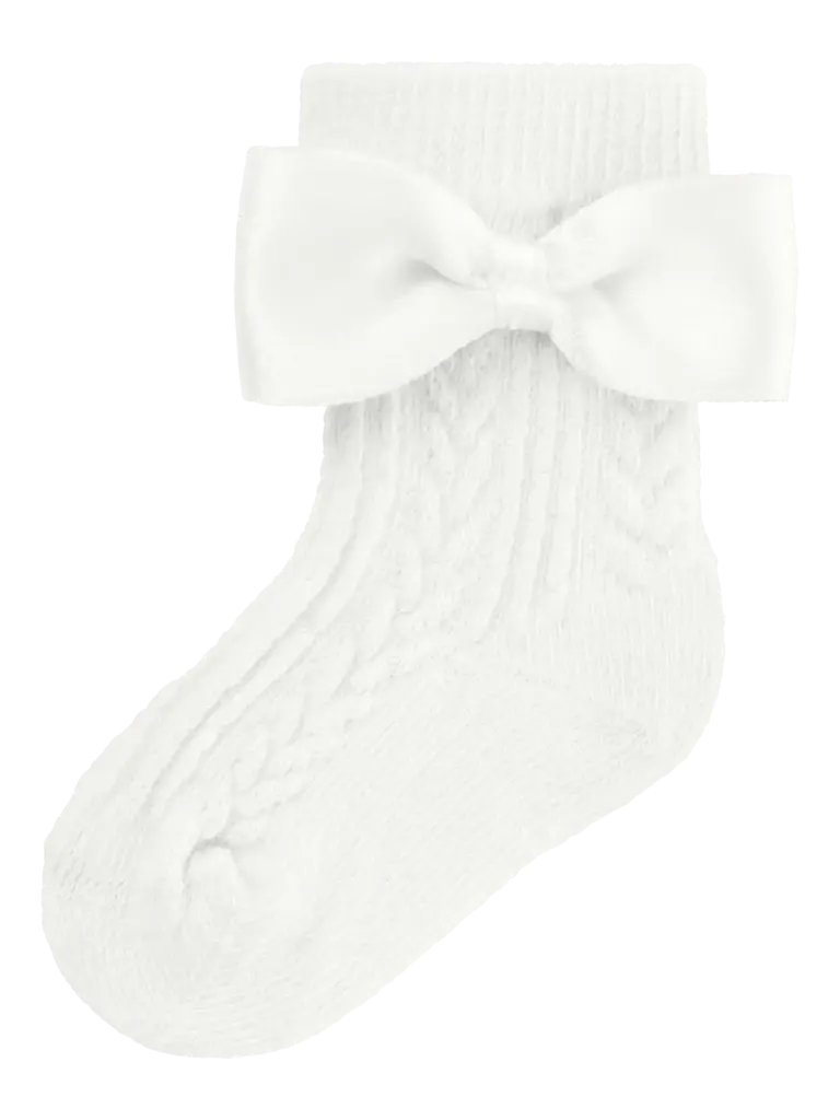 Name It Name it -  Sock Bow Bright White