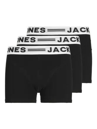jack&jones Jack & jones - 3 pack boxers Black Black & Black jack&jones Jack & jones - 3 pack boxers Black Black & Black