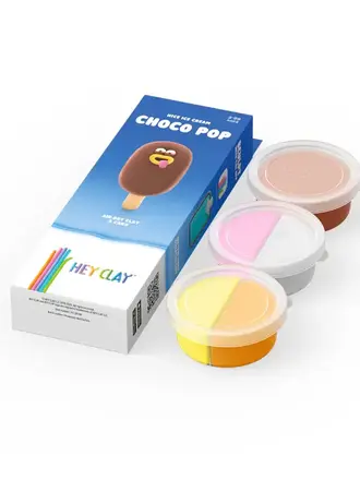 Hey Clay HeyClay - Nice Ice Cream - Choco Pop - 3 cans Hey Clay HeyClay - Nice Ice Cream - Choco Pop - 3 cans