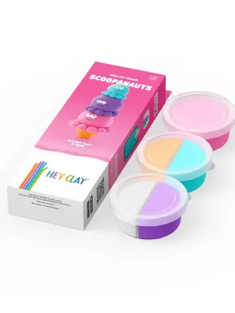 Hey Clay HeyClay - Nice Ice Cream - Scoopanauts - 3 cans Hey Clay HeyClay - Nice Ice Cream - Scoopanauts - 3 cans