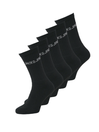 jack&jones Jack & jones - basic sport socks 5 pack black