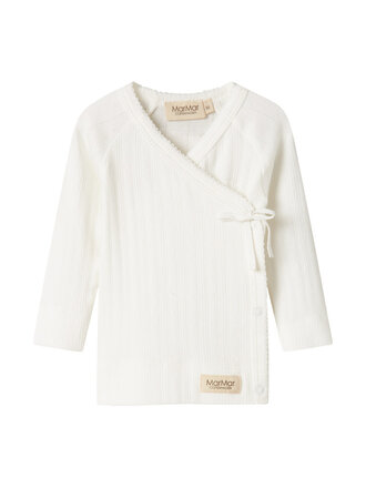 Marmar Copenhagen Marmar - tut wrap pointelle white