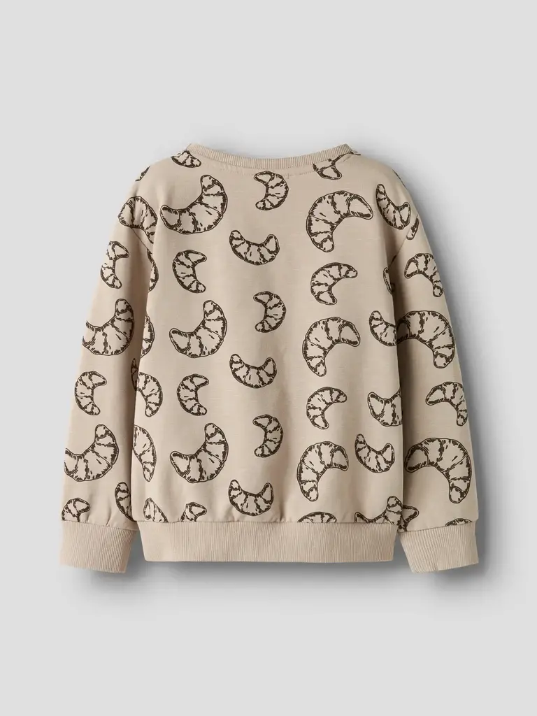 Name It Name it - Croissant sweater AOP Island Fossil