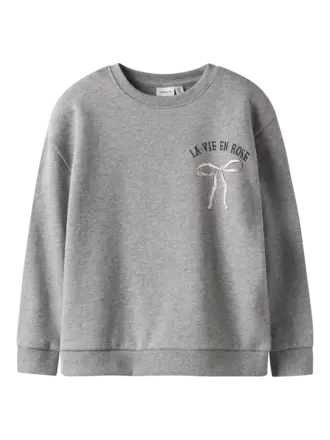 Name It Name it - Sweater bow  Grey Melange