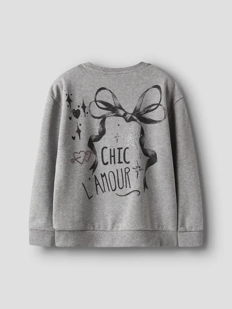 Name It Name it - Sweater bow  Grey Melange