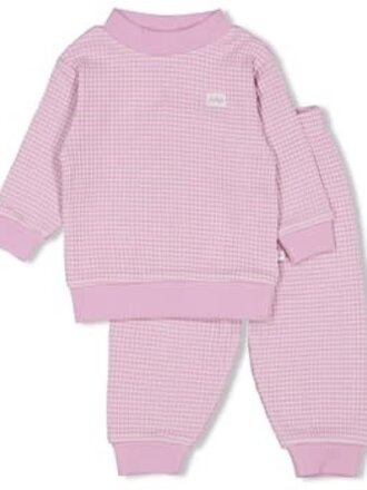 Feetje Feetje - Pyjama wafel  special Lila Feetje Feetje - Pyjama wafel  special Lila