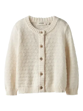 Lil' Atelier Lil atelier -Rosanne knit cardigan turtledove