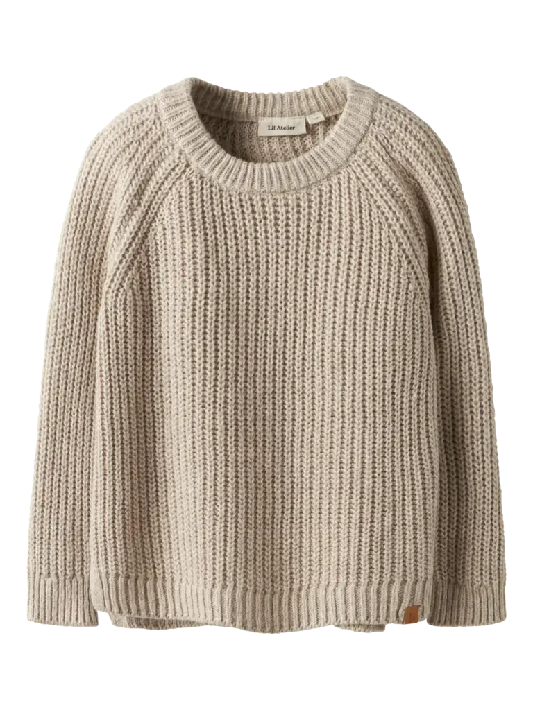Name It Lil atelier - knit Oxford Tan MELANGE