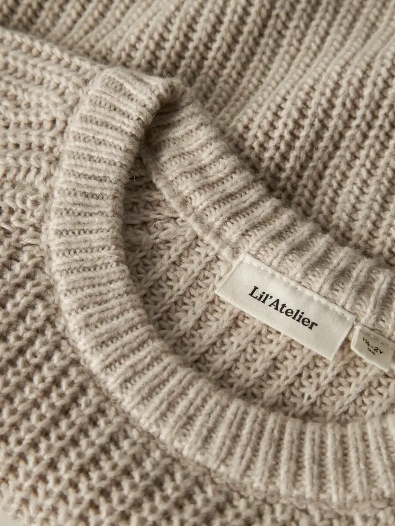 Name It Lil atelier - knit Oxford Tan MELANGE