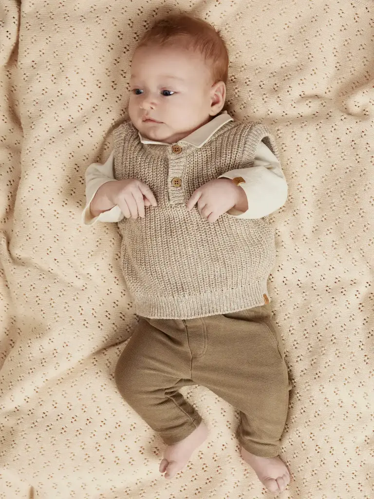 Lil' Atelier Lil atelier - Rokko pullover Tan MELANGE