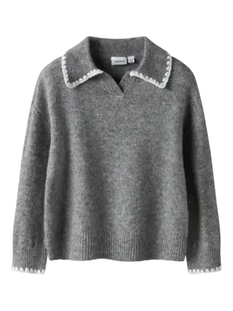 Name It Name it - knit polo grey Name It Name it - knit polo grey