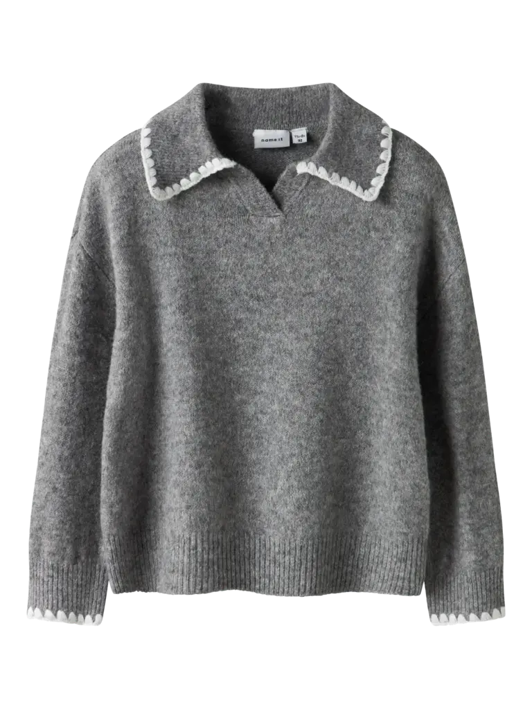 Name It Name it - knit polo grey