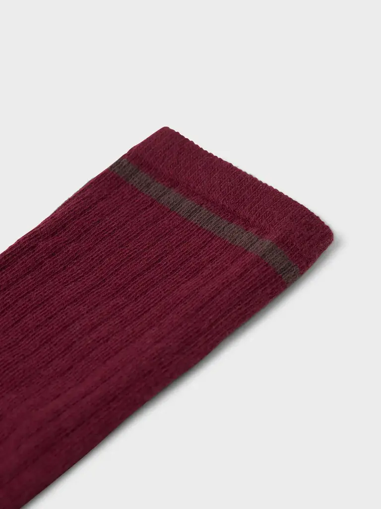 Name It Name it -FRYA KNEE SOCK BURGUNDY