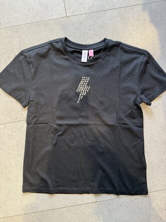 Vero moda girl Vero moda - T-shirt Black  STUDS