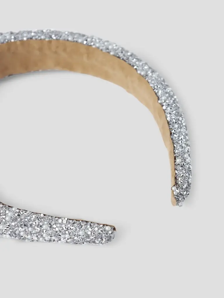 Name It Name it - Zilver glitter haarband