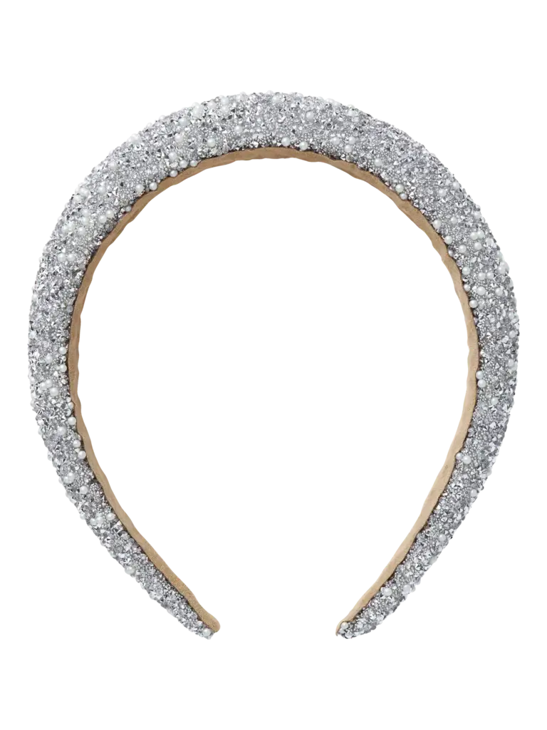 Name It Name it - Zilver glitter haarband