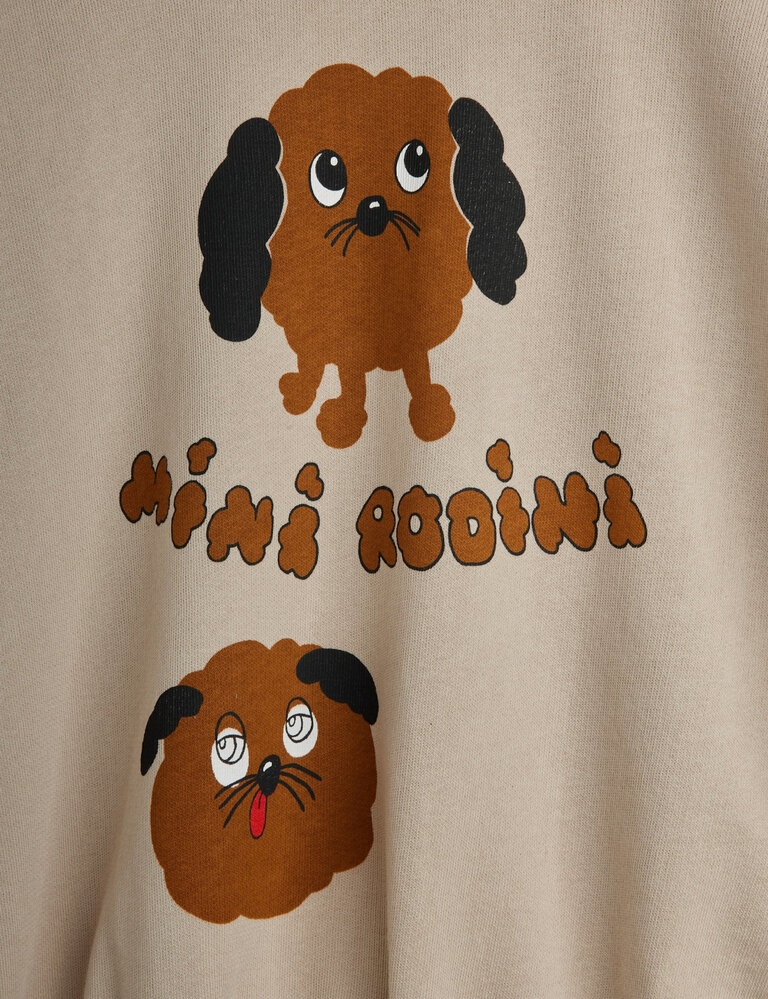 mini rodini Mini rodini -Doggies sp sweatshirt Grey