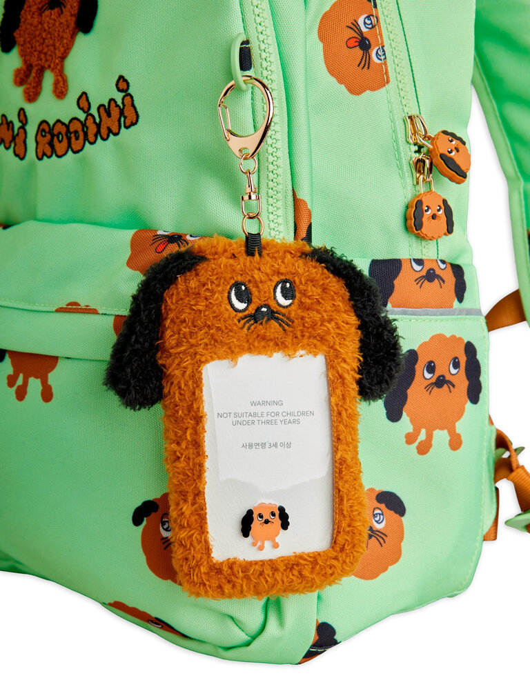 mini rodini Doggies aop school aop backpack Green