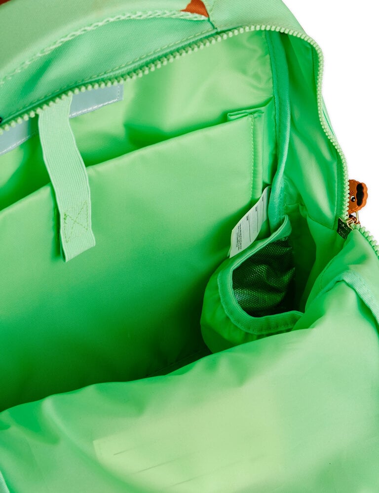 mini rodini Doggies aop school aop backpack Green