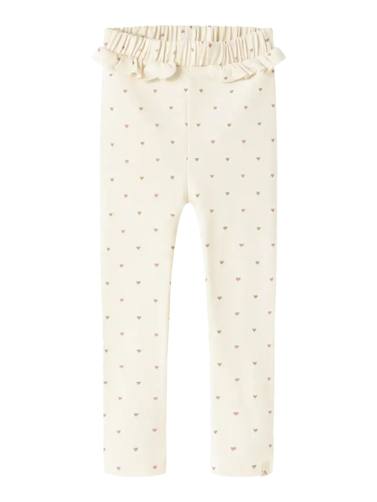 Lil' Atelier Lil atelier - Lalo legging met hartjes print